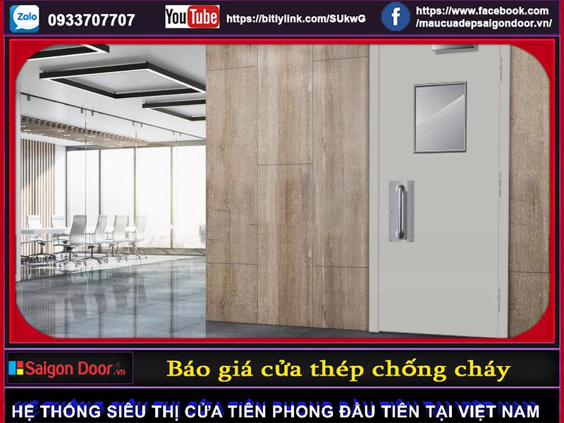 Báo Giá Cửa Thép Chống Cháy Rẻ Nhất Mới – Saigondoor 7 Bao-gia-cua-thep-chong-chay-re-moi-nhat