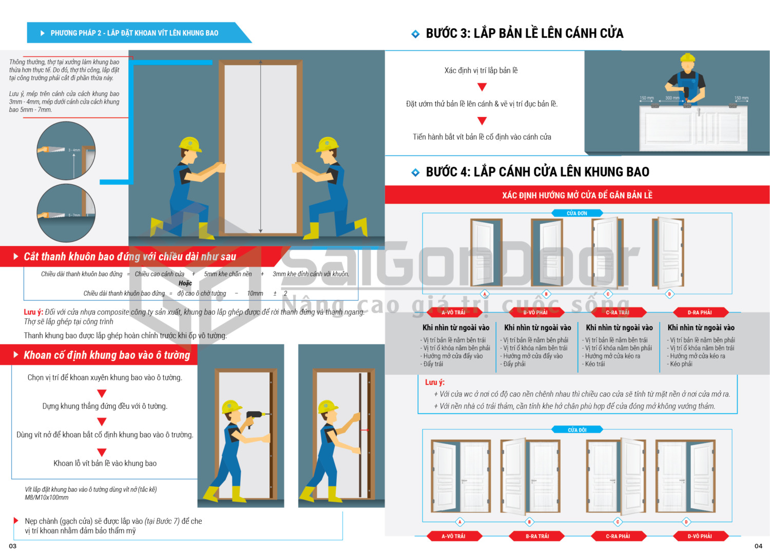 Hướng dẫn thi công cửa đúng bản lề lá và chôn chân 7 Huong-dan-thi-cong-cua-dung-ban-le-la-va-chon-chan-03