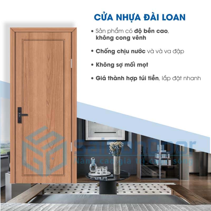 4 LOẠI CỬA PHÙ HỢP LẮP ĐẶT CHO VĂN PHÒNG 14 Cửa nhựa Đài Loan phù hợp lắp đặt các văn phòng cao cấp