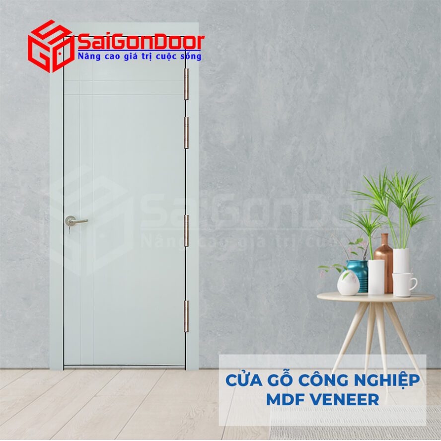 Cửa Gỗ MDF Veneer P1R4a 17 Cửa Gỗ MDF Veneer P1R4a