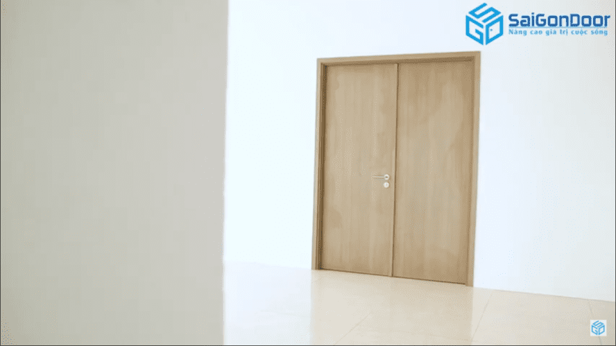 HOÀN THIỆN LẮP ĐẶT BỘ CỬA GỖ CHỐNG CHÁY SAIGONDOOR LOẠI 2 CÁNH CÓ TAY CO HƠI TRỢ LỰC 7 hoan-thien-lap-cua-go-chong-chay-saigondoor-loai-2