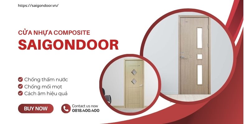 Cửa Composite Bình Thạnh - Chất Lượng Top 1 Tại Sài Gòn Door 18 Áp dụng công nghệ sản xuất tiên tiến