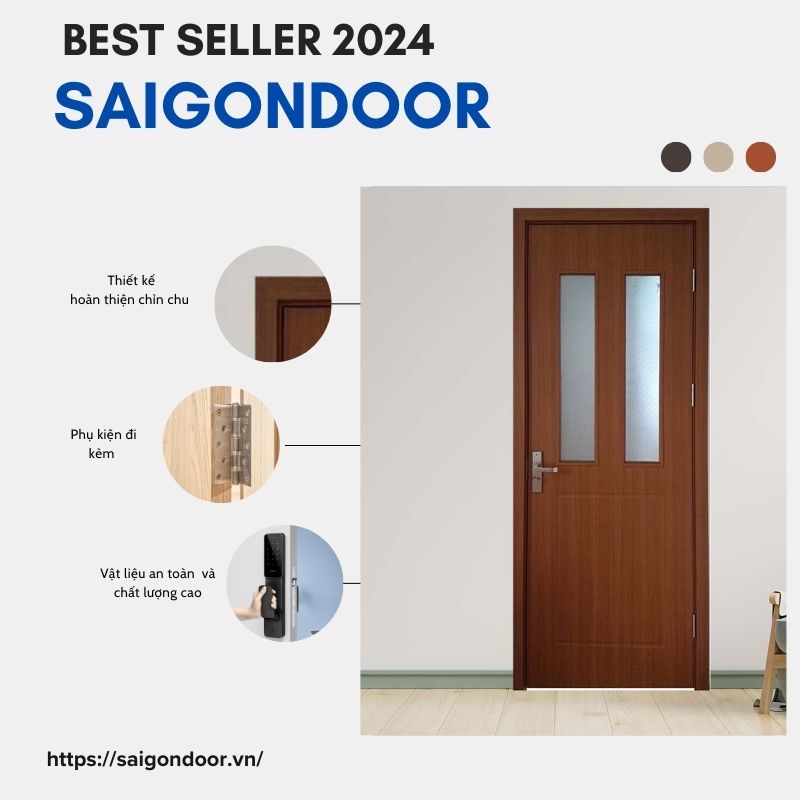 Cửa Composite Bình Thạnh - Chất Lượng Top 1 Tại Sài Gòn Door 16 Cấu tạo mẫu cửa nhựa composite chất lượng