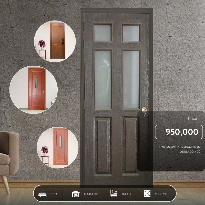 Cửa Composite Bình Thạnh - Chất Lượng Top 1 Tại Sài Gòn Door 23 Chi phí cửa phải chăng, hợp lý