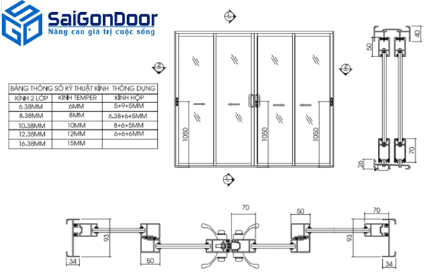 Cửa đi 4 cánh nhựa giả gỗ mở lùa Cửa đi 4 cánh nhựa giả gỗ mở lùa