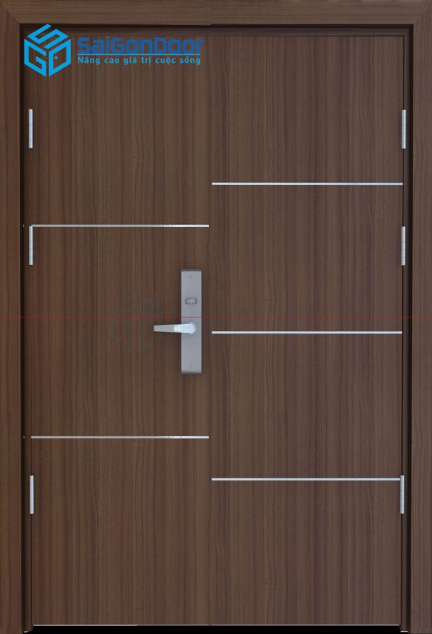 CỬA GỖ CÔNG NGHIỆP MDF LAMINATE 2P1R51 17 Cửa gỗ công nghiệp MDF Laminate 2P1R51