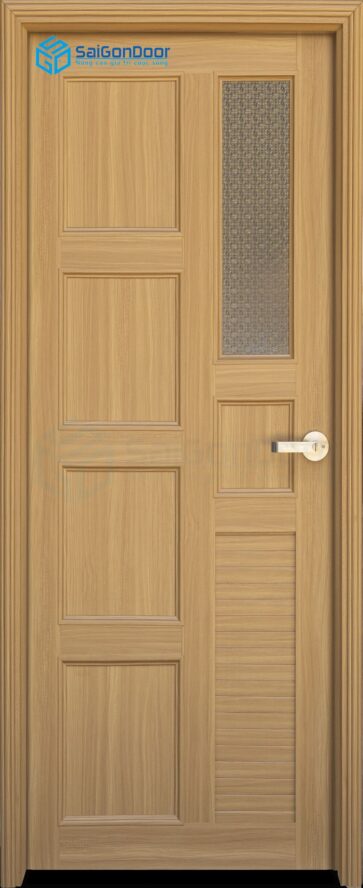 CỬA NHỰA PHÒNG NGỦ PN SGD TW5 D 17 Cửa nhựa phòng ngủ PN SGD TW5 D