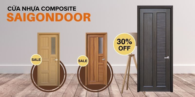 Báo Giá Cửa Composite Nhà Vệ Sinh Đồng Nai Từ 850.000 Đồng/Bộ 16 Có các thiết kế đa dạng về kiểu dáng và màu sắc