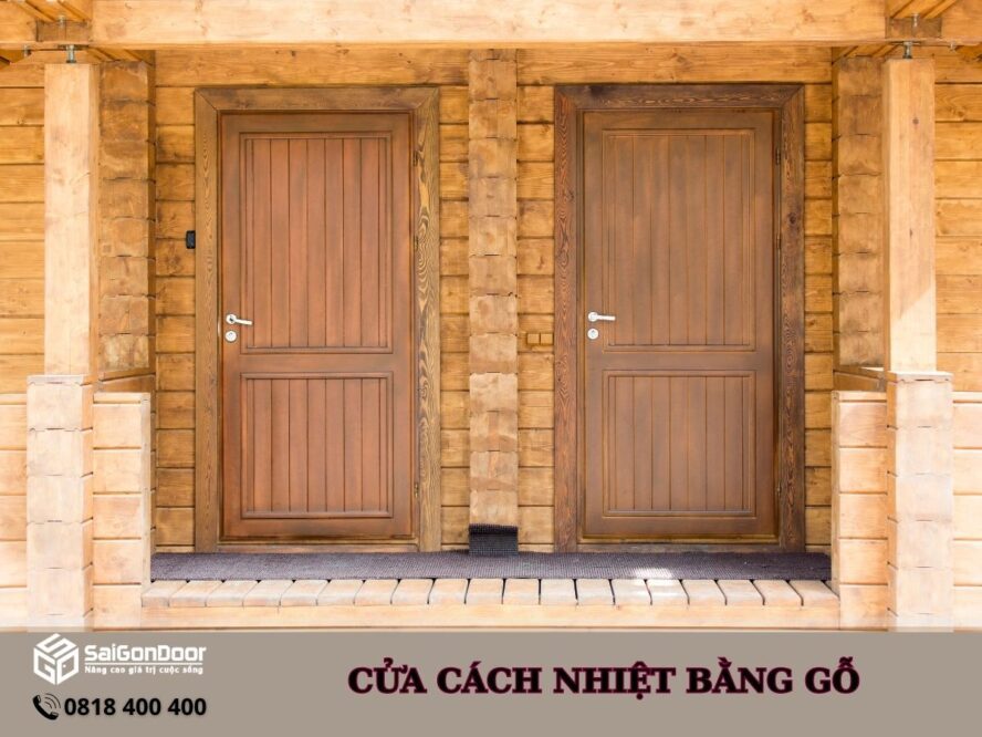 Cửa cách nhiệt bằng gỗ mang đến nhiều ưu điểm đáng chú ý. Dưới đây là một số ưu điểm của cửa cách nhiệt bằng gỗ: Cửa cách nhiệt bằng gỗ mang đến nhiều ưu điểm đáng chú ý. Dưới đây là một số ưu điểm của cửa cách nhiệt bằng gỗ: