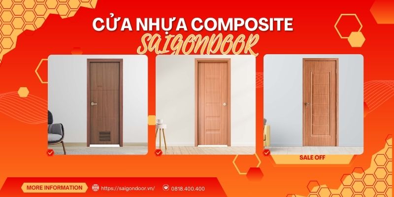 Cửa Composite Tại Phú Nhuận - 9 Khác Biệt Với Cửa Gỗ Công Nghiệp 21 Hiệu quả cách âm sản phẩm không giống nhau