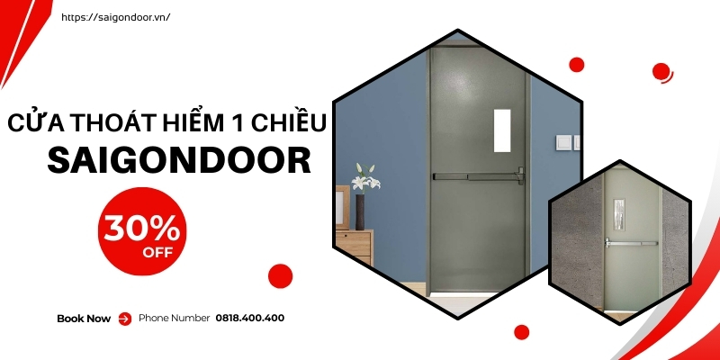 Cửa Thoát Hiểm 1 Chiều - Bảng Báo Giá Tổng Hợp T12/2024 11 Bảng báo giá cửa thoát hiểm 1 chiều chi tiết