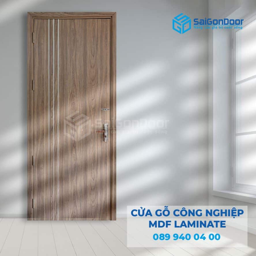 Cửa phòng ngủ gỗ công nghiệp Cửa phòng ngủ gỗ công nghiệp