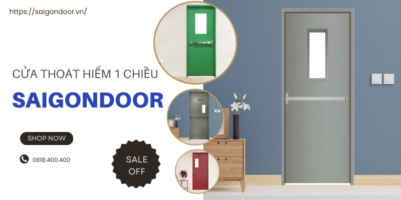 Cửa Thoát Hiểm 1 Chiều - Bảng Báo Giá Tổng Hợp T12/2024 15 Khả năng chống cháy tốt đảm bảo an toàn
