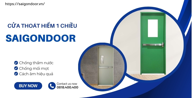 Cửa Thoát Hiểm 1 Chiều - Bảng Báo Giá Tổng Hợp T12/2024 16 Tăng thời gian bảo vệ cho người dùng