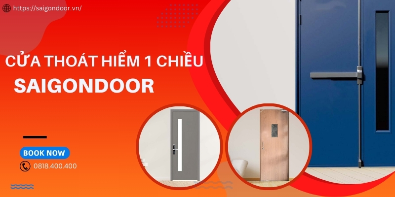 Cửa Thoát Hiểm 1 Chiều - Bảng Báo Giá Tổng Hợp T12/2024 12 Tìm hiểu về mẫu cửa thoát hiểm 1 chiều trên thị trường