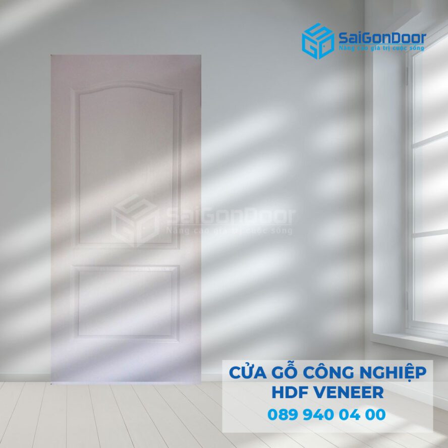 Cửa gỗ công nghiệp HDF Veneer Cửa gỗ công nghiệp HDF Veneer