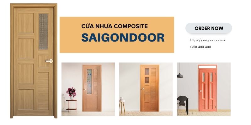 Giá Cửa Gỗ Nhựa Composite Hậu Giang Tại SaiGonDoor Chỉ Từ 2.800.000đ/Bộ 11 Bảng giá cửa gỗ nhựa composite tại Sài Gòn Door