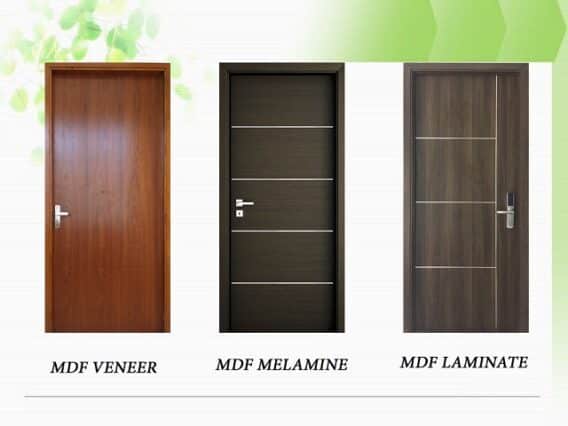 Cửa gỗ công nghiệp có ưu điểm gì? Top 5 mẫu cửa gỗ 1 cánh phòng ngủ đẹp nhất 9 Cửa gỗ 1 cánh MDF có nhiều loại cho bạn lựa chọn