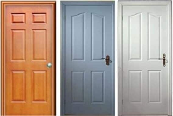 Cửa gỗ công nghiệp có ưu điểm gì? Top 5 mẫu cửa gỗ 1 cánh phòng ngủ đẹp nhất 7 Mẫu cửa gỗ 1 cánh HDF sơn màu