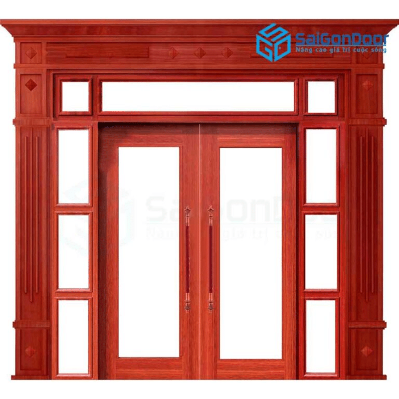 Tổng hợp 20+ mẫu cửa chính đẹp hiện đại đón đầu xu hướng 26 cửa chính đẹp 12