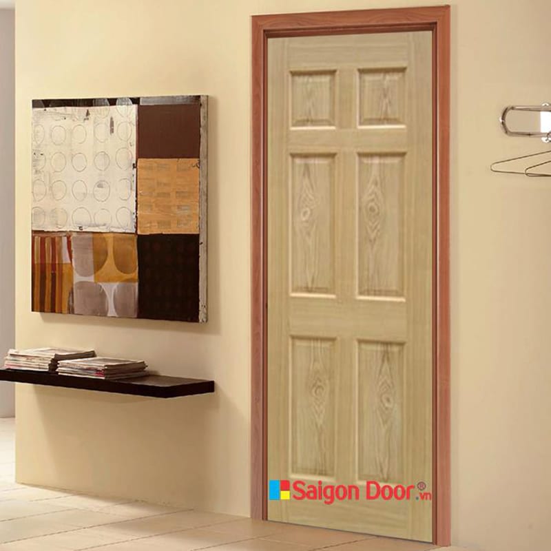 Cửa gỗ nguyên tấm là gì? Các mẫu cửa gỗ nguyên tấm đẹp nhất 16 cửa gỗ nguyên tấm 2