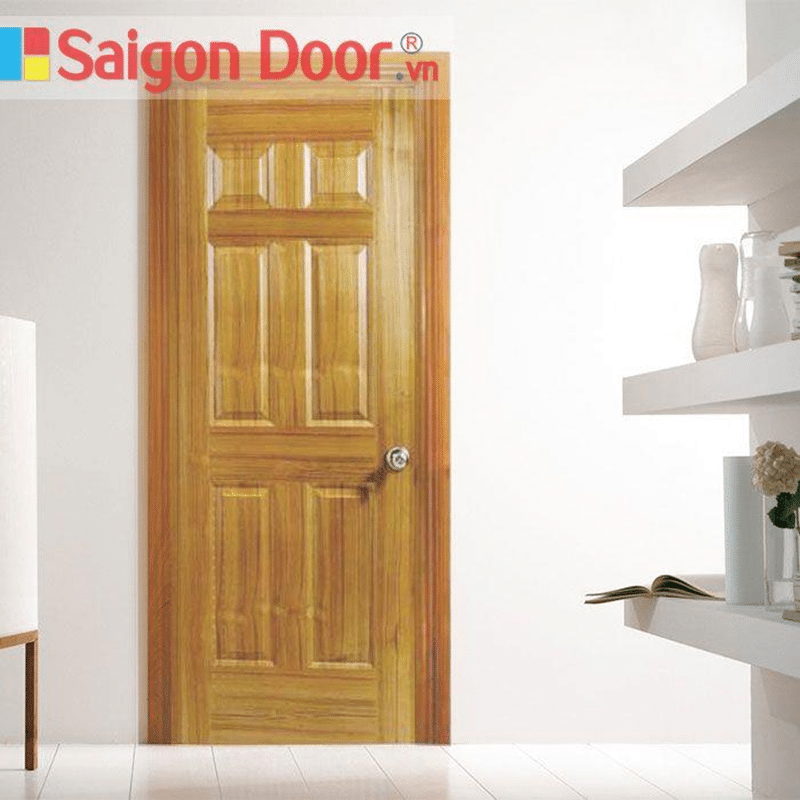 Cửa gỗ nguyên tấm là gì? Các mẫu cửa gỗ nguyên tấm đẹp nhất 18 cửa gỗ nguyên tấm 4