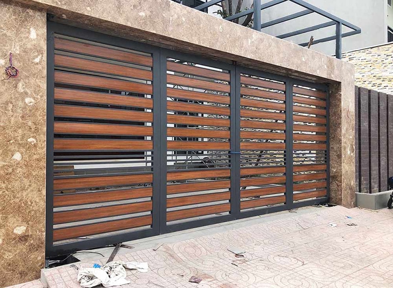 Top 55+ mẫu cửa gỗ nhựa ngoài trời bền, đẹp nhất hiện nay 14 cửa gỗ nhựa ngoài trời 11