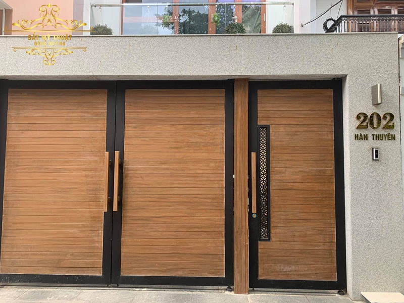 Top 55+ mẫu cửa gỗ nhựa ngoài trời bền, đẹp nhất hiện nay 15 cửa gỗ nhựa ngoài trời 3
