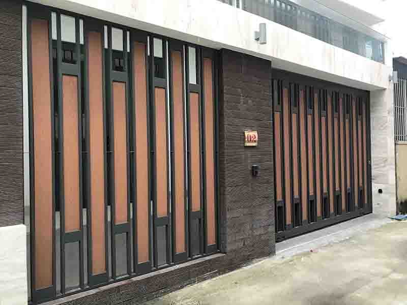 Top 55+ mẫu cửa gỗ nhựa ngoài trời bền, đẹp nhất hiện nay 21 cửa gỗ nhựa ngoài trời 9
