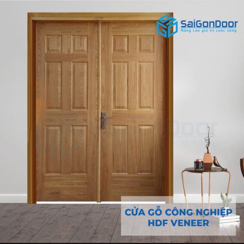Cách chọn kích thước và mẫu cửa chính 2 cánh bằng gỗ phù hợp 9 cửa chính 2 cánh 4