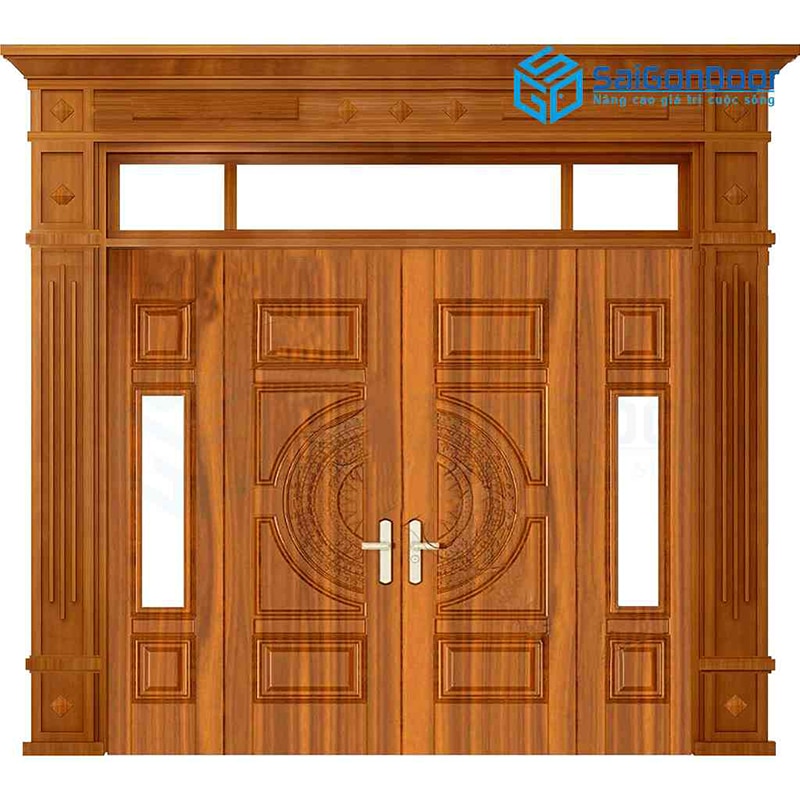 Top các mẫu cửa nhà cấp 4 đẹp giá tốt thịnh hành hiện nay 6 cửa nhà cấp 4 1