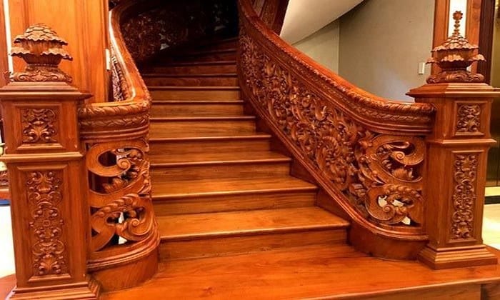 cầu thang gỗ cho nhà nhỏ cầu thang gỗ cho nhà nhỏ