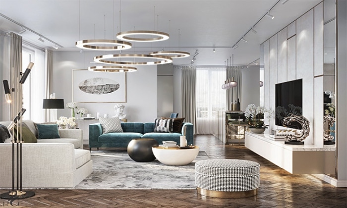 phong cách thiết kế nội thất luxury phong cách thiết kế nội thất luxury