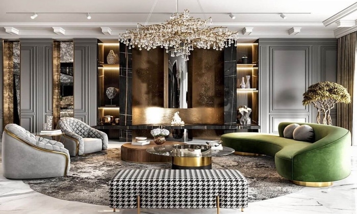 phong cách thiết kế nội thất luxury phong cách thiết kế nội thất luxury