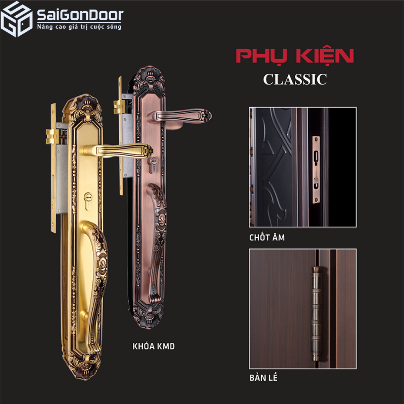 Cửa Thép Vân Gỗ Cần Thơ - Bảng Báo Giá Chi Tiết Mới Nhất 11 Bảng giá phụ kiện đi kèm cửa thép vân gỗ tham khảo