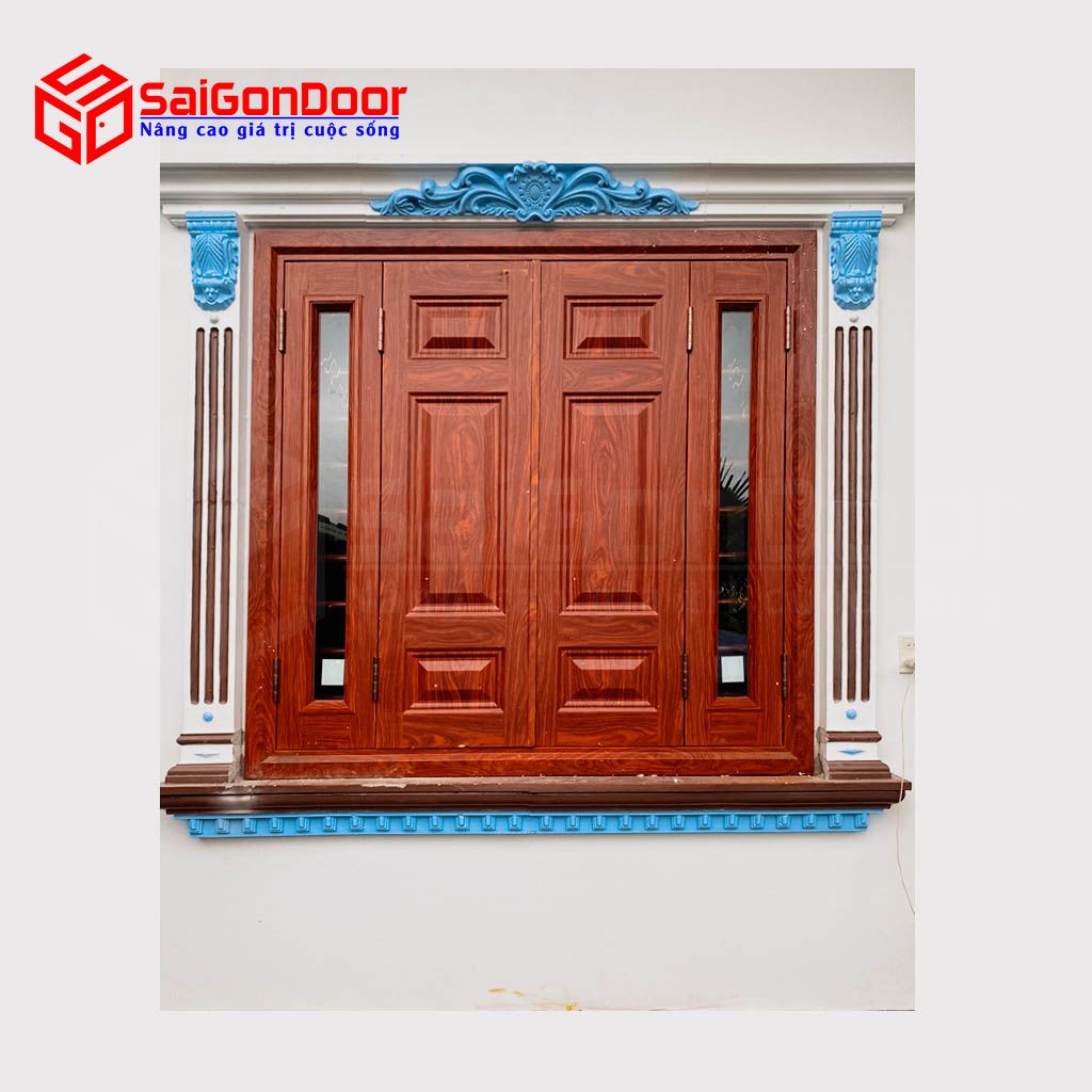Cửa Sắt Giả Gỗ Cà Mau - Cập Nhật Báo Giá Mới Nhất 2024 7 Cửa sắt giả gỗ Cà Mau sở hữu rất nhiều ưu điểm nổi bật