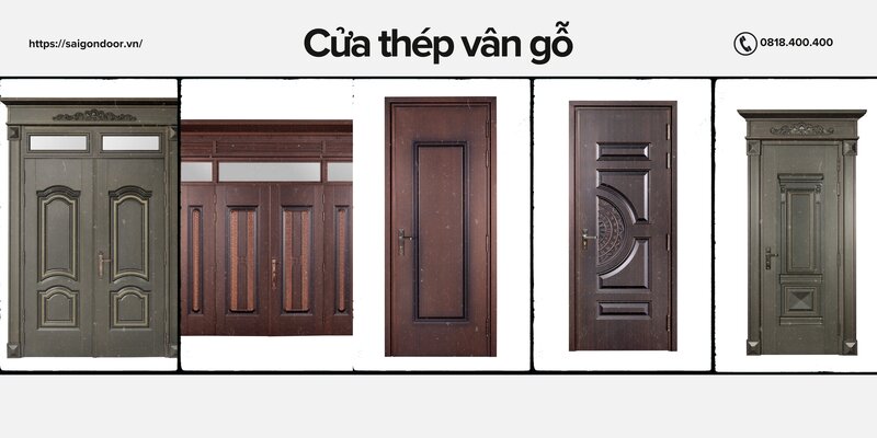 Cửa Thép Vân Gỗ Cần Thơ - Bảng Báo Giá Chi Tiết Mới Nhất 7 Nhu cầu lắp đặt cửa thép vân gỗ tại Cần Thơ ngày càng tăng cao