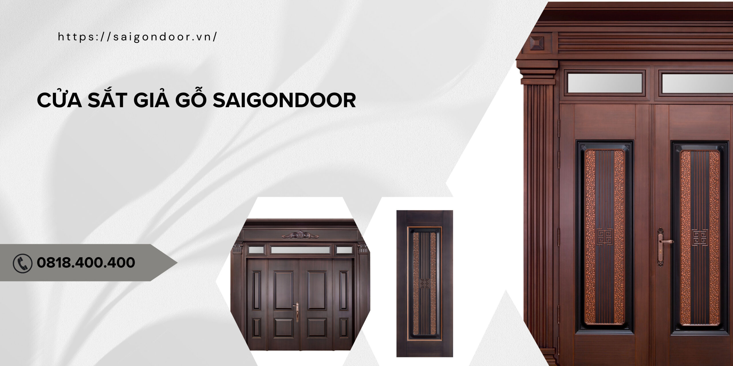 Cửa Sắt Giả Gỗ Cà Mau - Cập Nhật Báo Giá Mới Nhất 2024 10 SaiGonDoor - Địa chỉ mua cửa sắt giả gỗ Cà Mau uy tín hiện nay