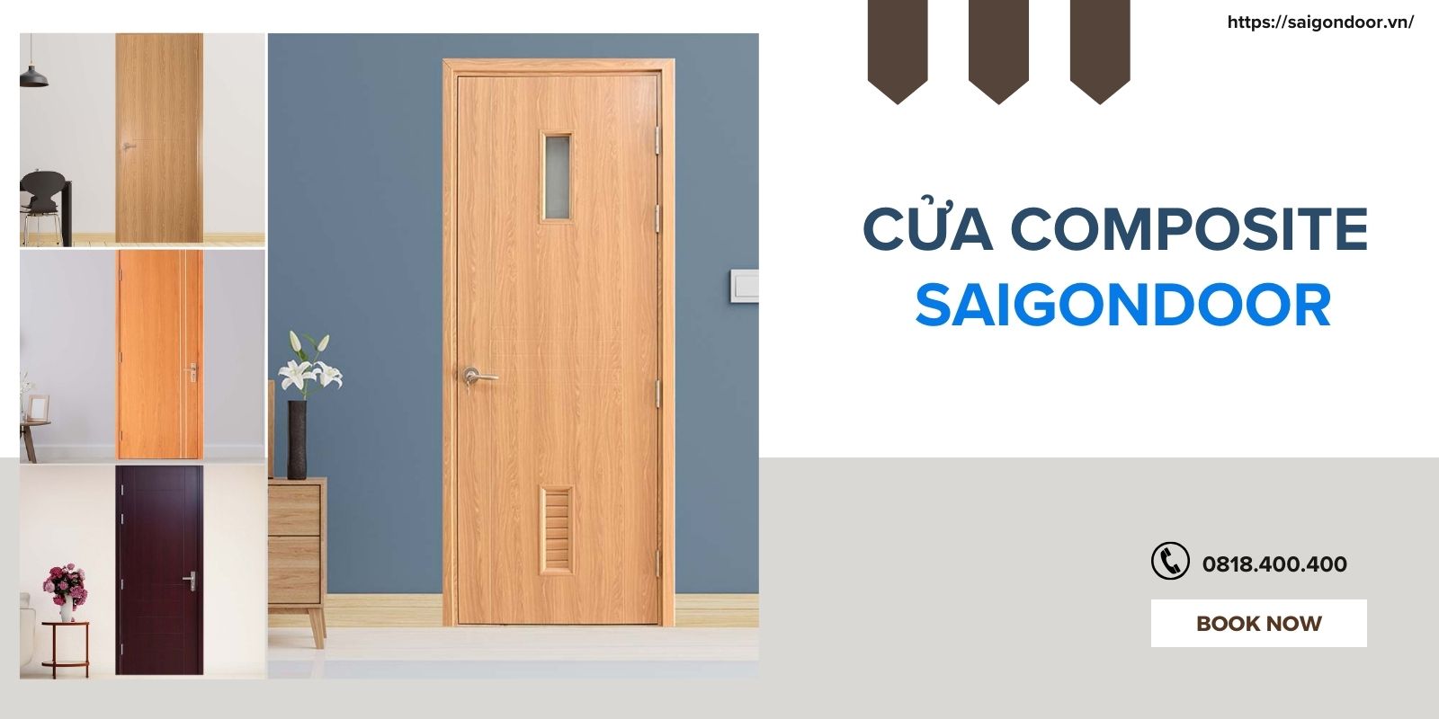 Quy Trình Lắp Đặt Cửa Composite Tỉnh Kon Tum Nhanh Chóng - Hiệu Quả 25 Lựa chọn Sài Gòn Door nhờ những ưu điểm nổi bật