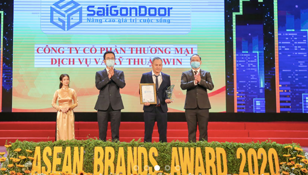 Lễ nhận giải thưởng thương hiệu mạnh ASEAN 2020