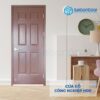 CỬA GỖ CÔNG NGHIỆP HDF 6A-C10 4 Cửa gỗ công nghiệp HDF 6A-C10