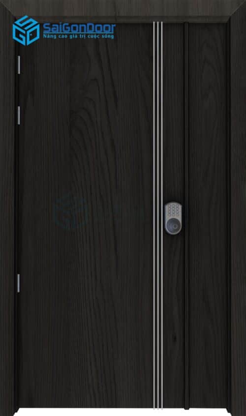 CỬA GỖ CÔNG NGHIỆP MDF LAMINATE 2P1R3 12 Cửa gỗ công nghiệp MDF Laminate 2P1R3