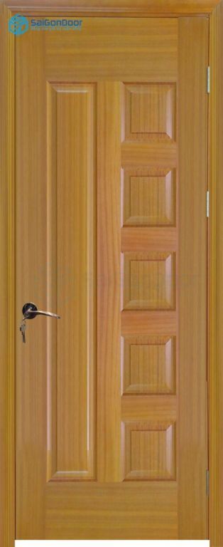 Cửa Gỗ Công Nghiệp HDF Veneer 6B-sapele (3) 9 Cửa gỗ công nghiệp HDF Veneer 6B-sapele (3)