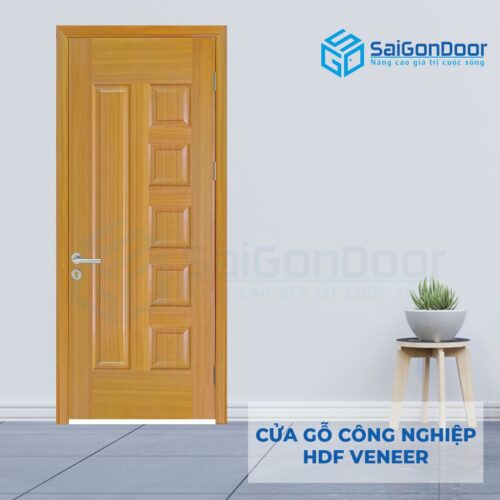 Cửa gỗ công nghiệp HDF Veneer 6B-sapele (5)
