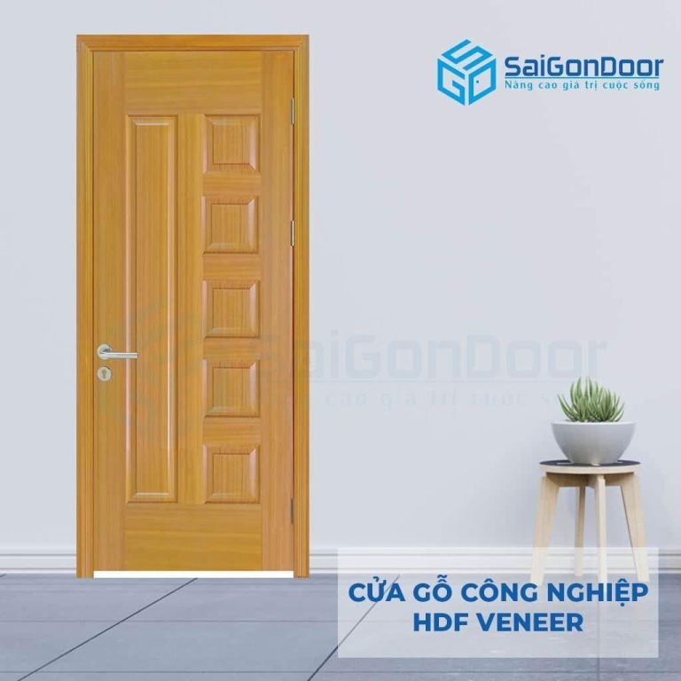 Cửa Gỗ Công Nghiệp HDF Veneer 6B-sapele (5) 5 Cửa gỗ công nghiệp HDF Veneer 6B-sapele (5)