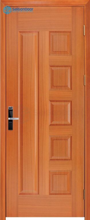 Cửa Gỗ Công Nghiệp HDF Veneer 6B-sapele (8) 7 Cửa gỗ công nghiệp HDF Veneer 6B-sapele (8)