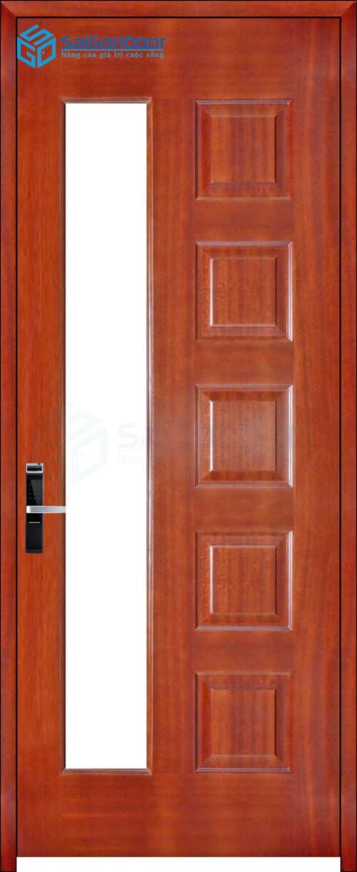 CỬA GỖ PHÒNG NGỦ PN HDF Veneer 6GL-cam xe (7) 8 Cửa gỗ phòng ngủ PN HDF Veneer 6GL-cam xe (7)