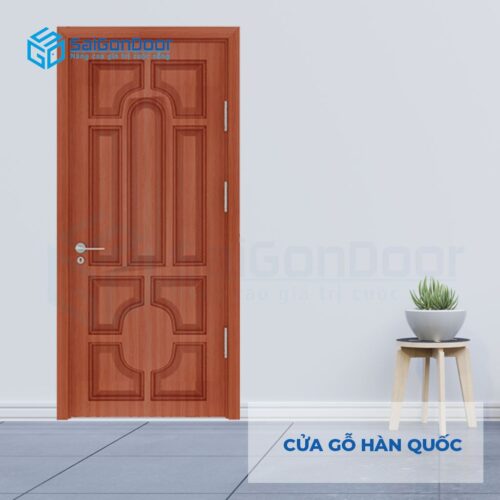 Cửa nhựa Sài Gòn SGD Cua go Han Quoc 018 teak (1)