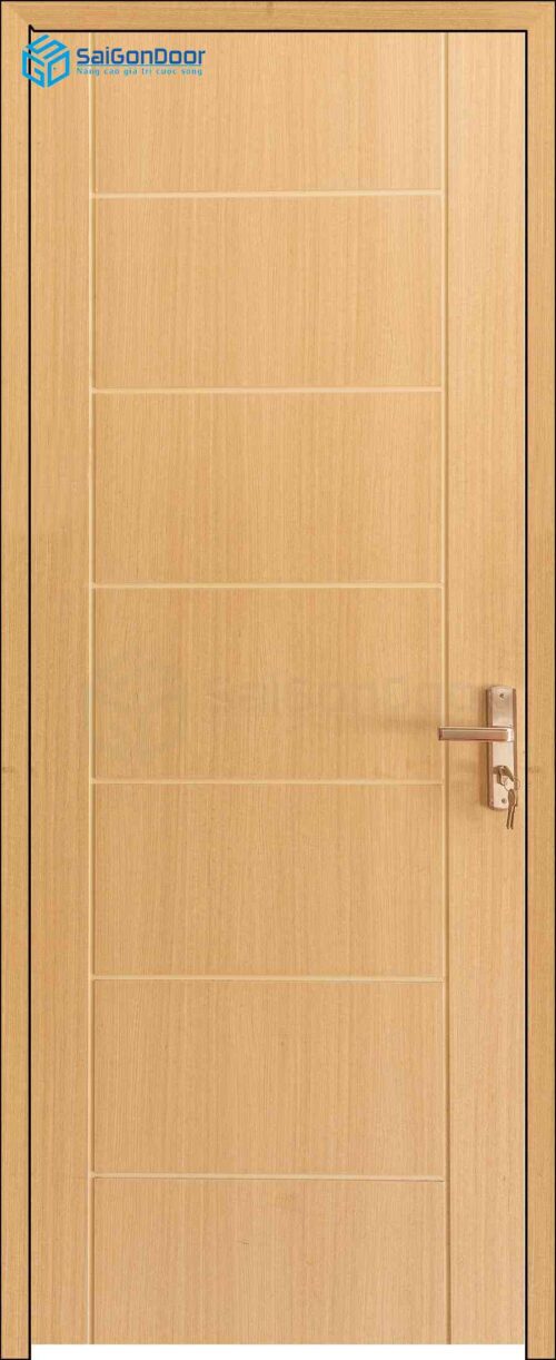 CỬA GỖ CAO CẤP HÀN QUỐC MDF Melamine P1R8 9 Cửa gỗ cao cấp Hàn Quốc MDF Melamine P1R8