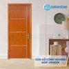 CỬA GỖ CÔNG NGHIỆP MDF VENEER P1R4-xoan dao 4 Cửa gỗ công nghiệp MDF Veneer P1R4-xoan dao